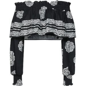 Tensione In long sleeve crop Top Black M